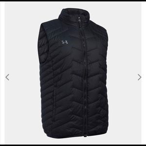 Under Armour Men's Black UA Reactor Full Zip Vest